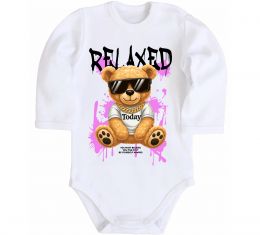 Детский боди Relaxed bear