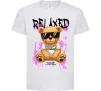 Дитяча футболка Relaxed bear Білий фото