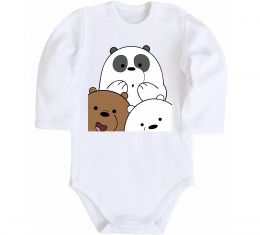 Дитячий бодік Намальовані ведмедики