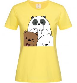 Женская футболка Намальовані ведмедики