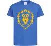 Детская футболка Warcraft герб Lions Pride Ярко-синий фото