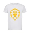 Детская футболка Warcraft герб Lions Pride Белый фото