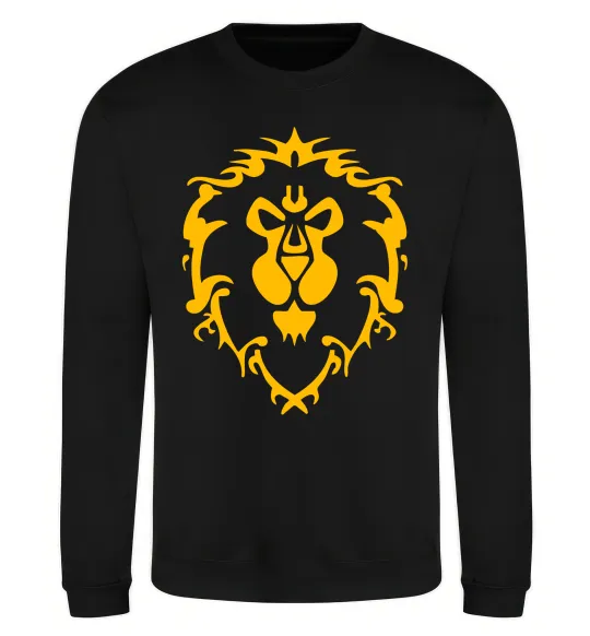 Свитшот Warcraft герб Lions Pride Черный фото
