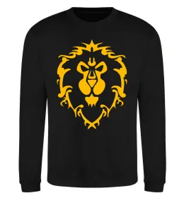 Світшот Warcraft герб Lions Pride Чорний фото