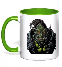 Чашка з кольоровою ручкою