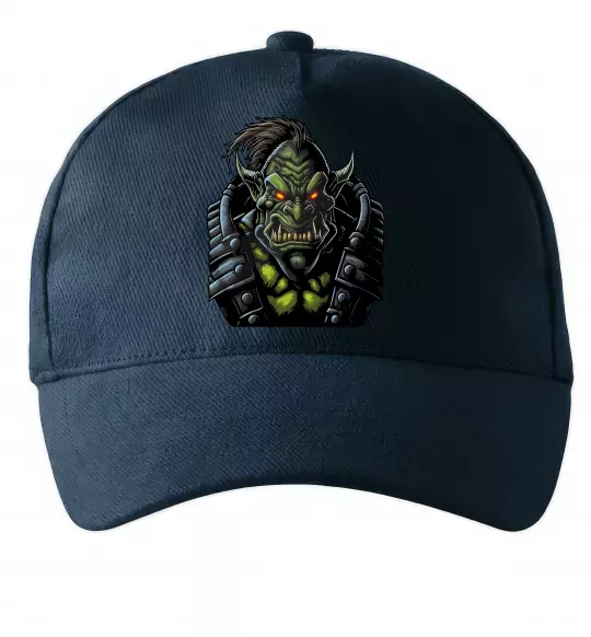 Кепка Warcraft орк Темно-синій фото