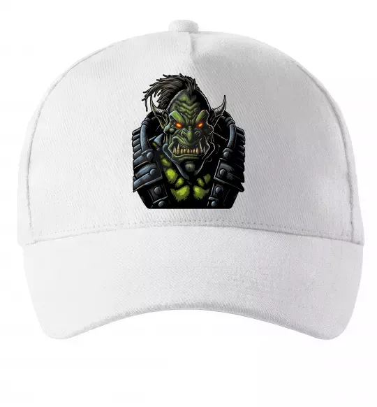 Кепка Warcraft орк Білий фото