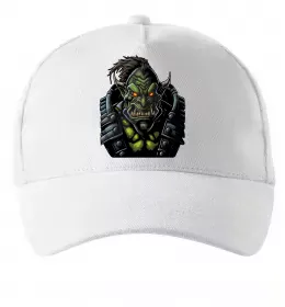 Кепка Warcraft орк Білий фото