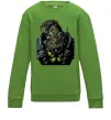 Детский Свитшот Warcraft орк Лаймовый фото