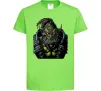 Дитяча футболка Warcraft орк Лаймовий фото