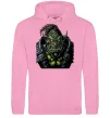 Мужская толстовка (худи) Warcraft орк Розовый фото