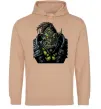 Женская толстовка (худи) Warcraft орк Песочный фото