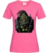 Женская футболка Warcraft орк Ярко-розовый фото