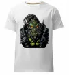 Чоловіча преміум футболка Warcraft орк Білий фото