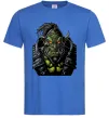 Мужская футболка Warcraft орк Ярко-синий фото
