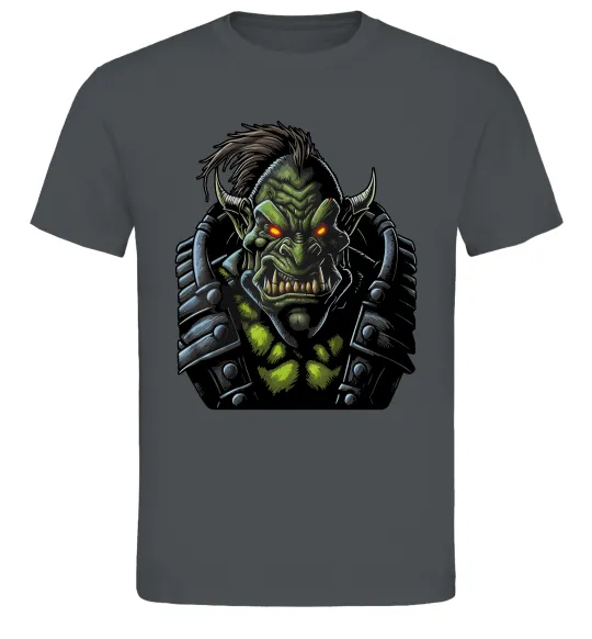 Мужская футболка Warcraft орк Графит фото