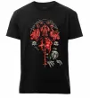 Чоловіча преміум футболка Warcraft печатка Чорний фото