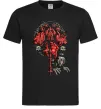Чоловіча футболка Warcraft печатка Чорний фото