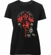 Жіноча преміум футболка Warcraft печатка Чорний фото