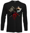 Лонгслив Warcraft топори Черный фото