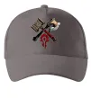 Кепка Warcraft топори Серый фото