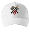 Кепка Warcraft топори Белый фото