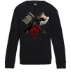 Детский Свитшот Warcraft топори Черный фото
