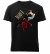 Чоловіча преміум футболка Warcraft топори Чорний фото