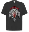 Футболка Оверсайз Warcraft Horde Чорний фото