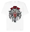Футболка Оверсайз Warcraft Horde Білий фото