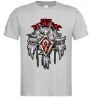 Мужская футболка Warcraft Horde Серый фото