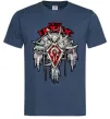 Мужская футболка Warcraft Horde Темно-синий фото