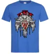 Мужская футболка Warcraft Horde Ярко-синий фото