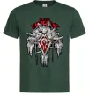 Мужская футболка Warcraft Horde Темно-зеленый фото