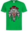 Мужская футболка Warcraft Horde Зеленый фото