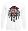 Лонгслів Warcraft Horde Білий фото