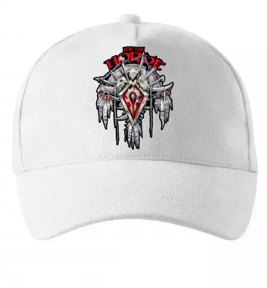 Кепка Warcraft Horde Білий фото