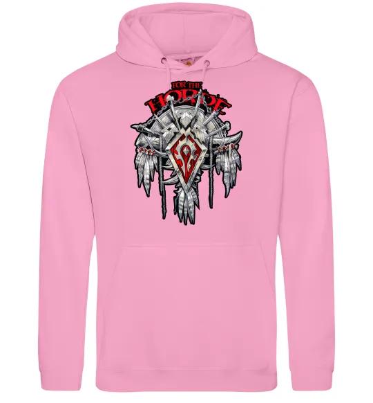 Мужская толстовка (худи) Warcraft Horde Розовый фото