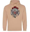 Чоловіча толстовка (худі) Warcraft Horde Пісочний фото