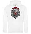 Женская толстовка (худи) Warcraft Horde Белый фото