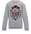Детский Свитшот Warcraft Horde Серый меланж фото