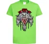 Дитяча футболка Warcraft Horde Лаймовий Дитяча футболка Warcraft Horde Лаймовий фото