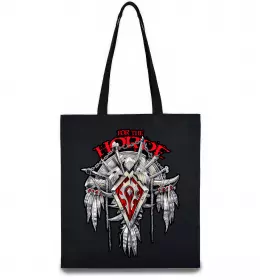 Еко-сумка Warcraft Horde Чорний фото