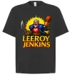 Футболка Оверсайз Leeroy Jenkins Чорний фото