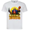 Чоловіча футболка Leeroy Jenkins Білий фото