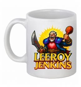 Чашка керамічна Leeroy Jenkins