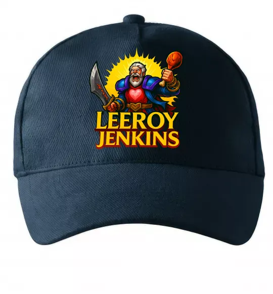 Кепка Leeroy Jenkins Темно-синій фото