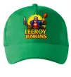 Кепка Leeroy Jenkins Зелений фото