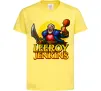 Дитяча футболка Leeroy Jenkins Лимонний фото