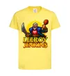Дитяча футболка Leeroy Jenkins Лимонний фото